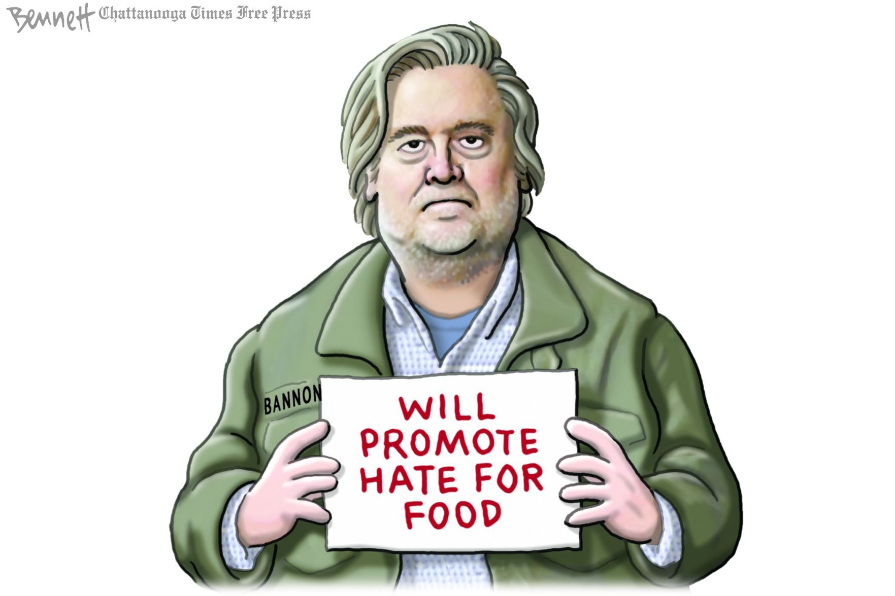Clay Bennett editorial cartoon